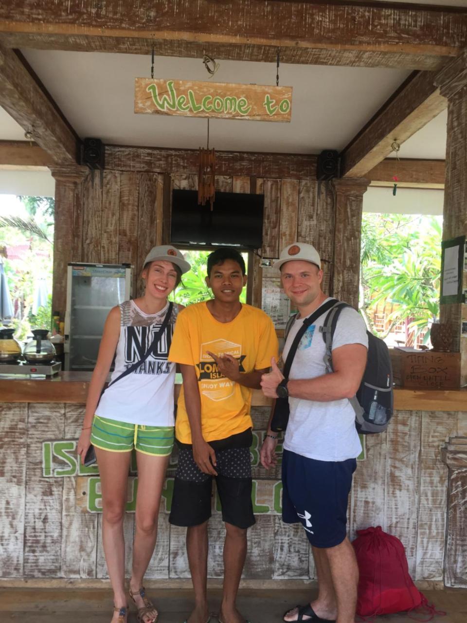 Island Beach Bungalow Gili Trawangan Exterior photo
