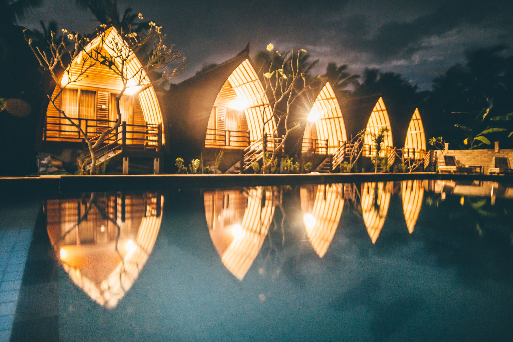 Island Beach Bungalow Gili Trawangan Exterior photo